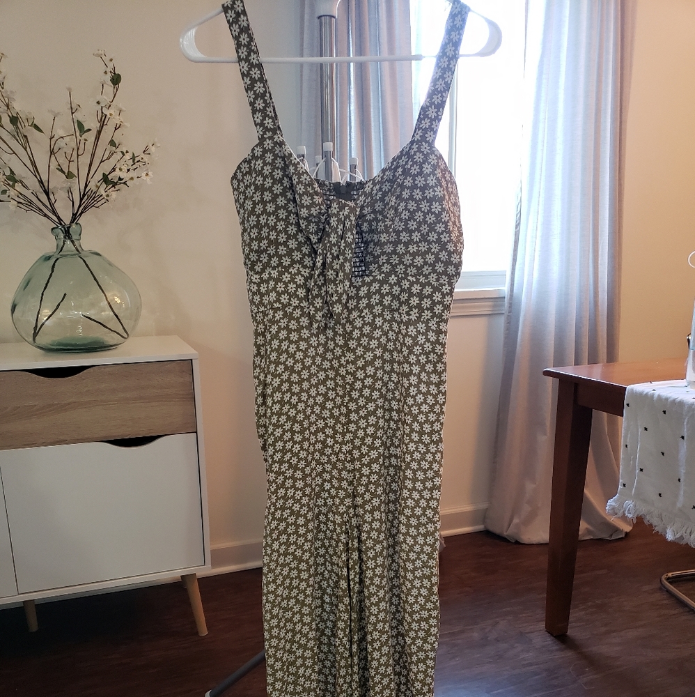 Madewell Plumeria cut out jumpsuit